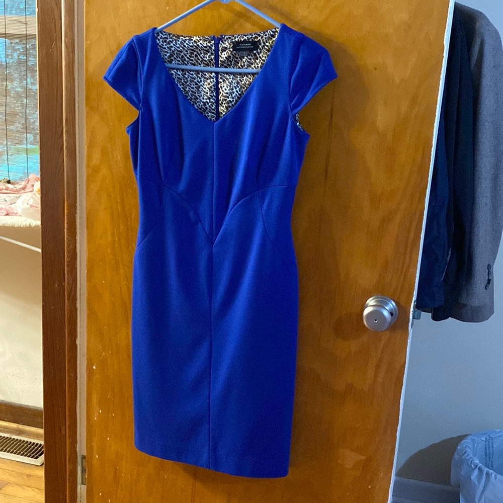 Blue Tahari dress